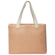 Hindbag Claude Woven Tote Bag - Coral Red