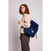 Hindbag Eliot Backpack - Velvet Navy Blue