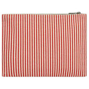 Pochette Zippée Hindbag Ema Medium - Rayures Rouges