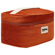 Hindbag Gaspard Vanity Bag - Velours Brique Orange