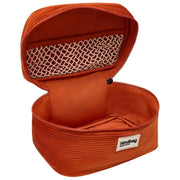 Hindbag Gaspard Vanity Bag - Velours Brique Orange