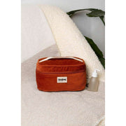 Hindbag Gaspard Vanity Bag - Velours Brique Orange