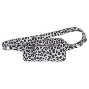 Sac banane rectangulaire Hindbag Harry - Léopard Lilas