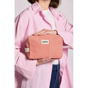 Trousse de Toilette Hindbag Leon - Rayures Rouges