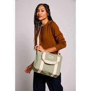 Sac à Bandoulière Carré Hindbag Louise - Vert Argile