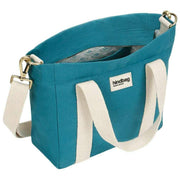 Hindbag Louise Square Crossbody Bag - Peacock Blue