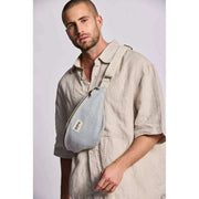 Sac banane Hindbag Olivia - Rayures bleues