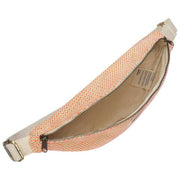 Hindbag Olivia Woven Bum Bag - Coral Red