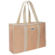 Sac fourre-tout tissé Hindbag Oscar - Rouge Corail