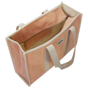 Sac fourre-tout tissé Hindbag Oscar - Rouge Corail