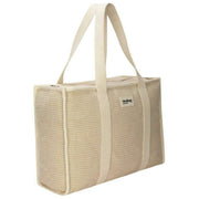 Hindbag Oscar Woven Tote Bag - Nude Beige