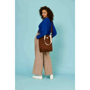 Hindbag Paul Tote Bag - Chocolate Brown