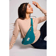 Hindbag Sasha Large Bum Bag - Peacock Blue