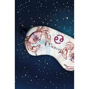 Jessica Russell Flint Cancer Silk Eye Mask - White/Beige