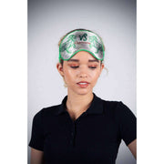 Jessica Russell Flint Capricorn Silk Eye Mask - Green/Beige