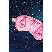 Jessica Russell Flint Libra Silk Eye Mask - Pink