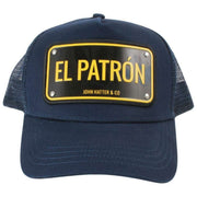 Casquette Trucker en Aluminium El Patron de John Hatter - Marine
