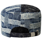 Casquette Kangol Denim Mashup Army - Bleu Pique-nique
