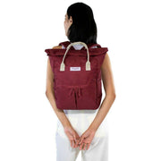 Kind Bag London Hackney Medium Backpack - Burgundy
