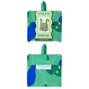 Kind Bag London Medium Reusable Bag - London Map Green