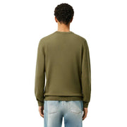 Lacoste Organic Cotton Crew Neck Sweater - Khaki