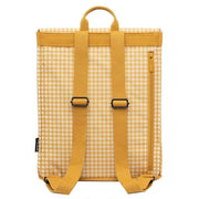 Lefrik Handy Mini Vichy Backpack - Mustard Yellow