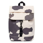 Lefrik Scout Mini Printed Cow Backpack - Cream/Grey