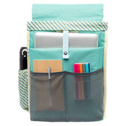 Lefrik Scout Stripes Backpack - Pool Green