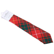 Locharron of Scotland Reiver Bruce Modern Tartan Tie - Red/Dark Green