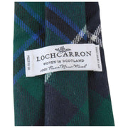 Locharron of Scotland Reiver Douglas Modern Tartan Tie - Navy/Dark Green