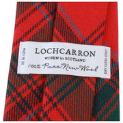 Locharron of Scotland Reiver Grant Clan Tartan Cravate - Rouge/Vert