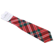 Locharron of Scotland Reiver MacFarlane Cravate tartan moderne - Rouge/Vert/Blanc