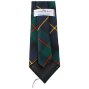 Locharron of Scotland Reiver MacLeod Of Harris Cravate tartan moderne - Marine/Vert