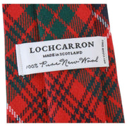 Locharron of Scotland Reiver MacRae Cravate Tartan Moderne - Rouge/Vert