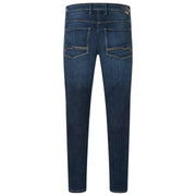 MAC Jeans Arne Pipe Chanvre Denim Jeans - Bleu Foncé 3D Wash