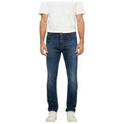 MAC Jeans Arne Pipe Chanvre Denim Jeans - Bleu Foncé 3D Wash