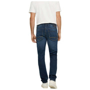 MAC Jeans Arne Pipe Chanvre Denim Jeans - Bleu Foncé 3D Wash