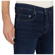 MAC Jeans Jog'n Light Sweat Denim Jeans - Bleu Foncé Authentique Occasion
