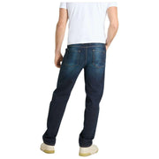 MAC Jeans Rick Vintage Denim Jeans - Bleu Foncé Authentique Occasion