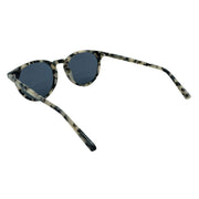 MessyWeekend Depp Sunglasses - Snow Leopard/Blue