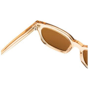 MessyWeekend Jenner Lunettes de lecture à lumière bleue - Marron/Beige pêche