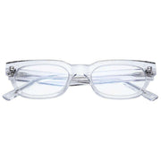 Lunettes de lecture MessyWeekend Jenner à lumière bleue - Transparentes