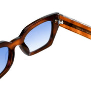 MessyWeekend Luna Sunglasses - Havana Brown/Blue