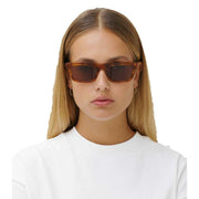 MessyWeekend New Dylan Sunglasses - Havana/Brown