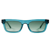 MessyWeekend New Dylan Sunglasses - Monochrome Blue/Gradient Green