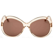 MessyWeekend Olivia Sunglasses - Champagne Yellow/Brown