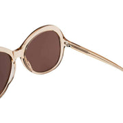 MessyWeekend Olivia Sunglasses - Champagne Yellow/Brown