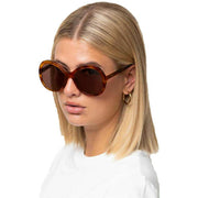 MessyWeekend Olivia Sunglasses - Havana Brown