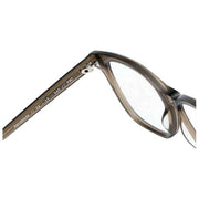 MessyWeekend Remy Blue Light Reading Glasses - Clear/Olive Green