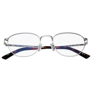 Lunettes de lecture MessyWeekend Steve Blue Light - Transparent/Argent
